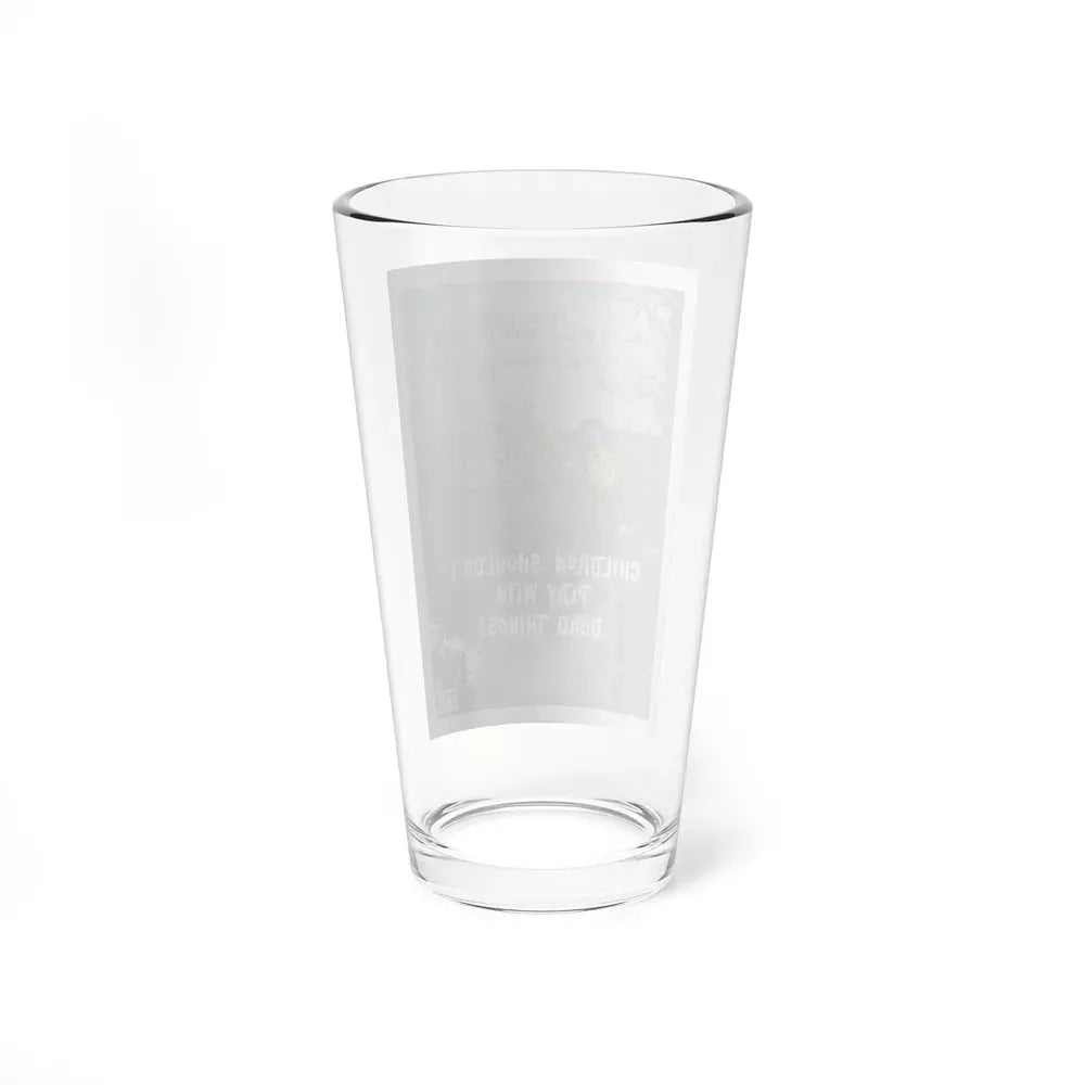 CHILDREN SHOULDN'T PLAY WITH DEAD THINGS 1972 Movie Poster - Pint Glass 16oz - Go Mug Yourself