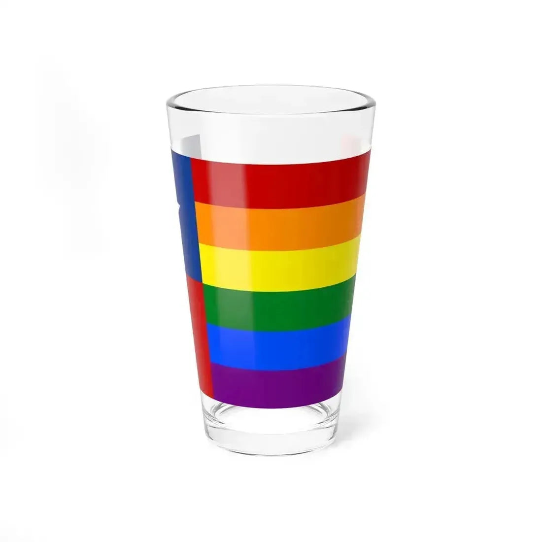Chile Gay flag (Chile) Pint Glass 16oz 16oz - Go Mug Yourself