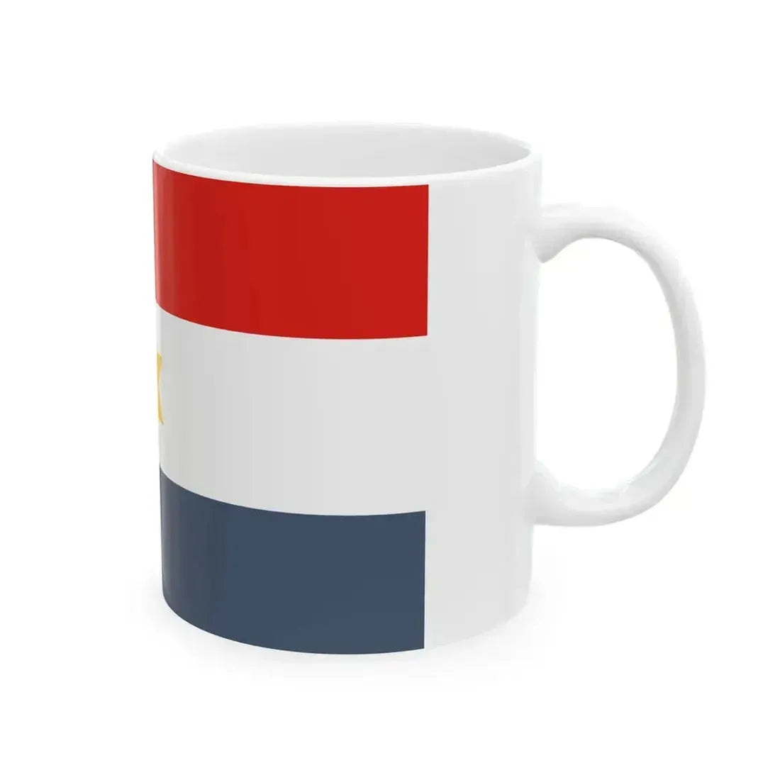 Chin National Army Flag (Myanmar) White Coffee Mug - Go Mug Yourself