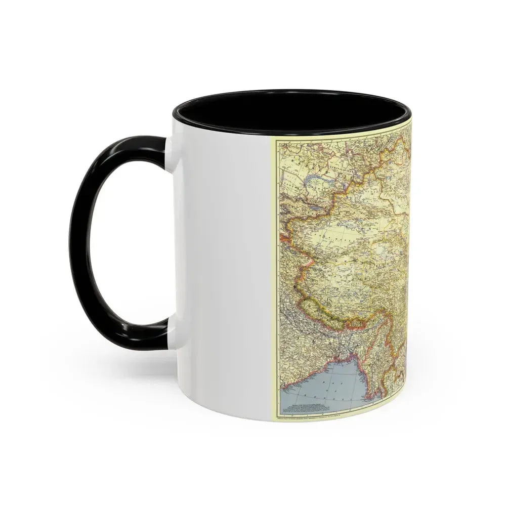 China (1945) (Map) Accent Coffee Mug - Go Mug Yourself