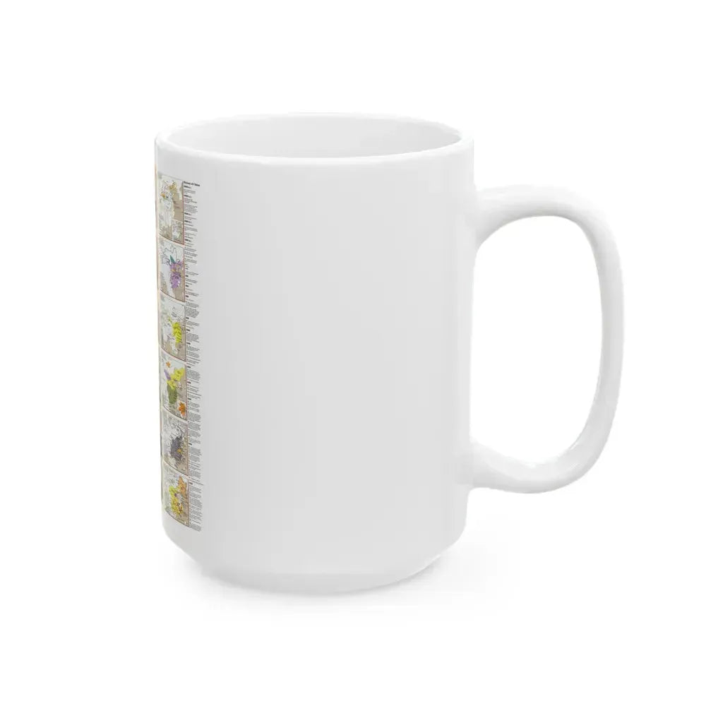China 2 (1991) (Map) White Coffee Mug - Go Mug Yourself
