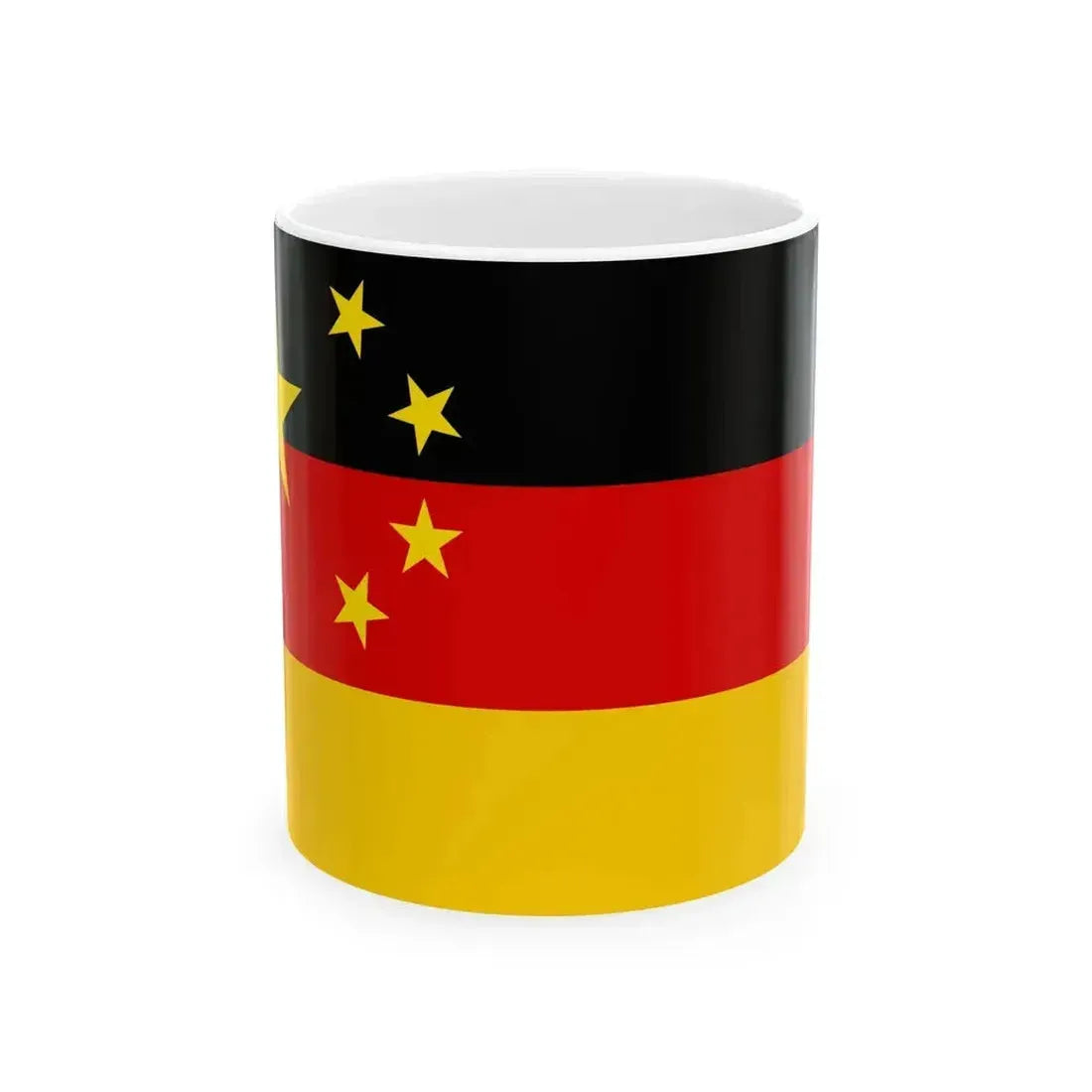 China-deutschland (China) White Coffee Mug 11oz - Go Mug Yourself