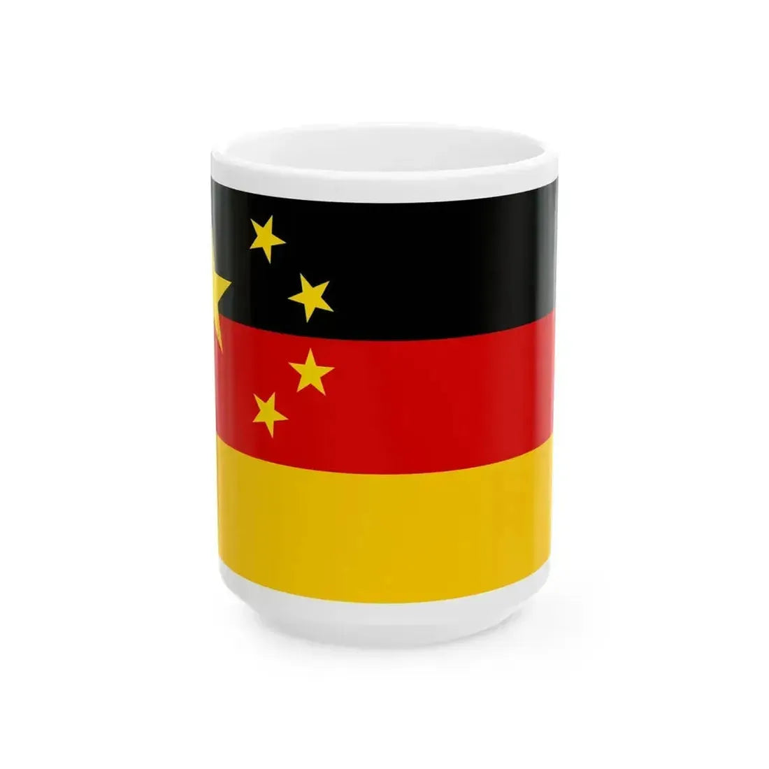 China-deutschland (China) White Coffee Mug 15oz - Go Mug Yourself