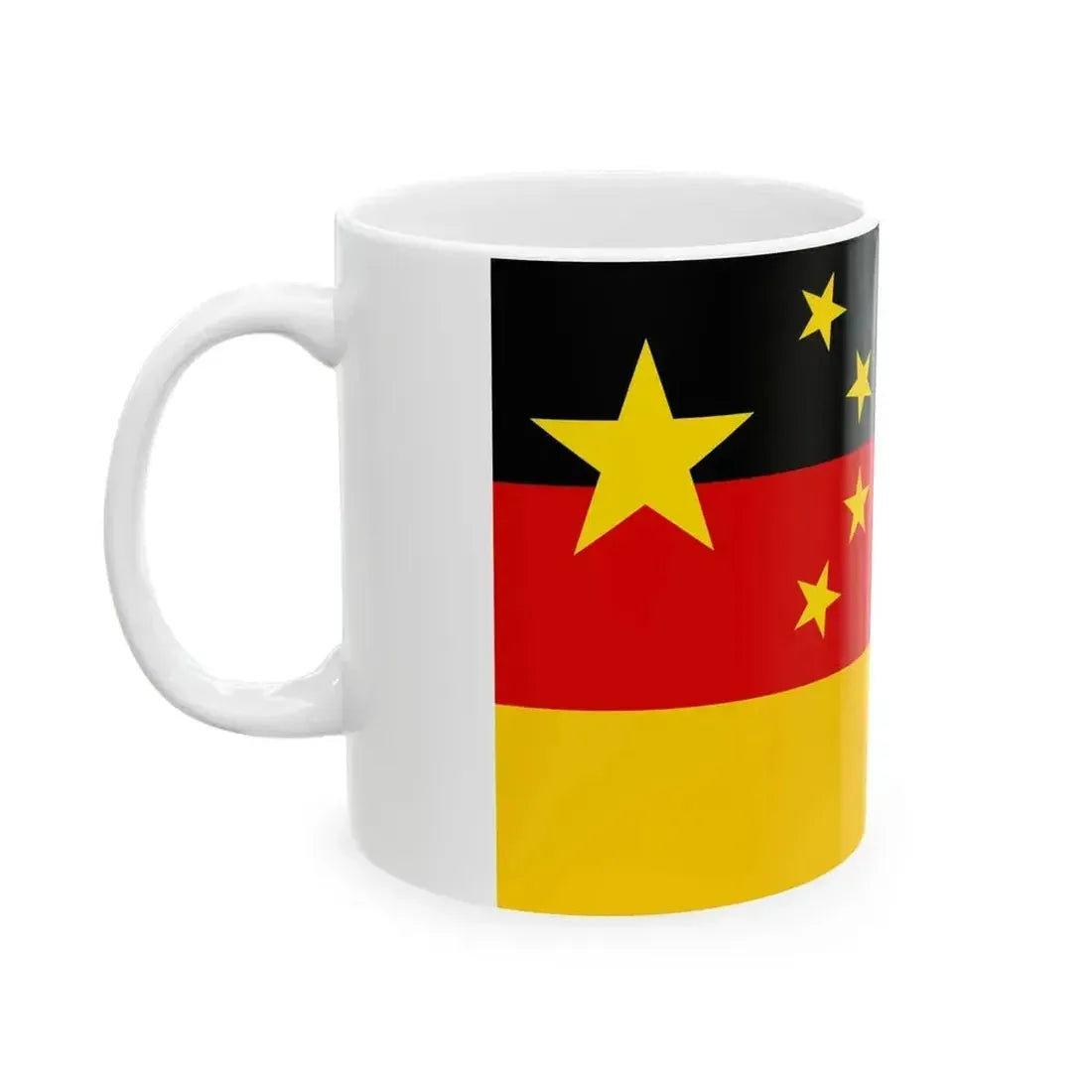 China-deutschland (China) White Coffee Mug - Go Mug Yourself