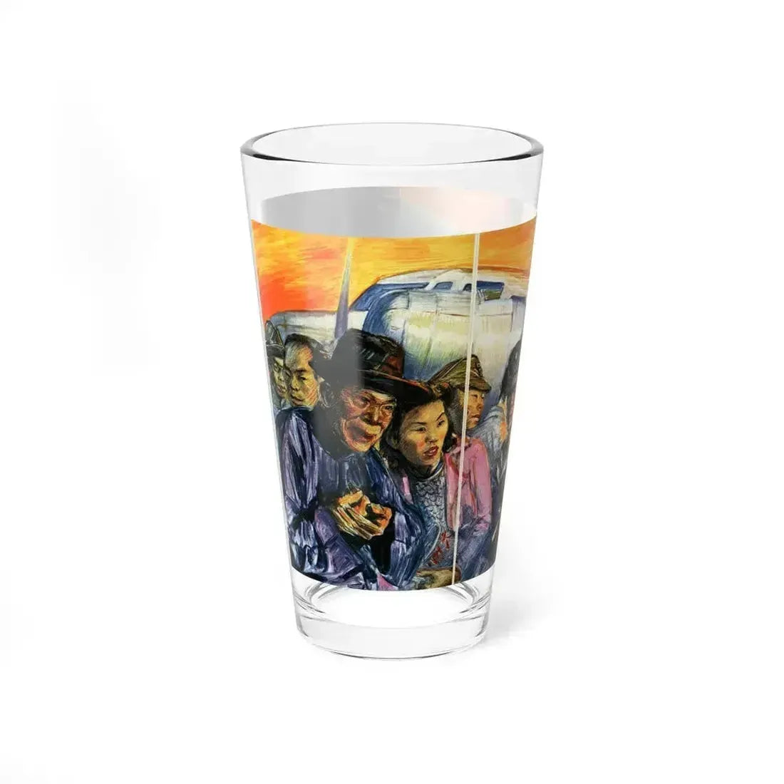 China Gold, 1942 (Magazine Illustration) Pint Glass 16oz - Go Mug Yourself