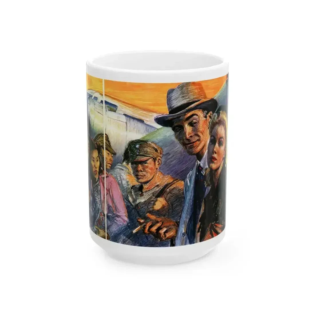 China Gold, 1942 - White Coffee Mug 15oz - Go Mug Yourself