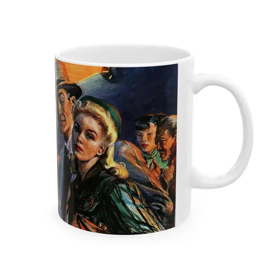 China Gold, 1942 - White Coffee Mug - Go Mug Yourself