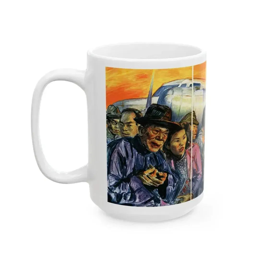 China Gold, 1942 - White Coffee Mug - Go Mug Yourself