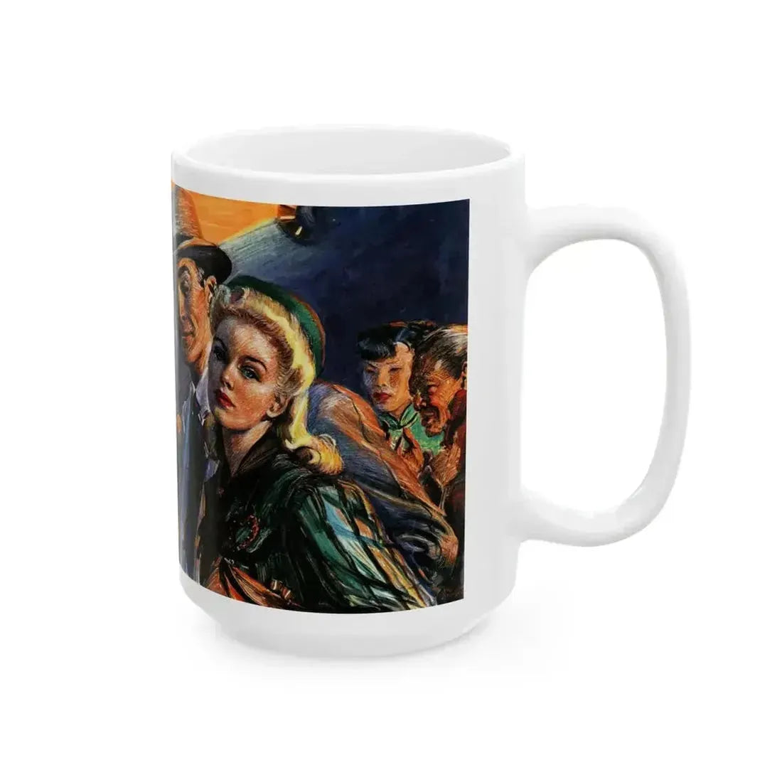 China Gold, 1942 - White Coffee Mug - Go Mug Yourself