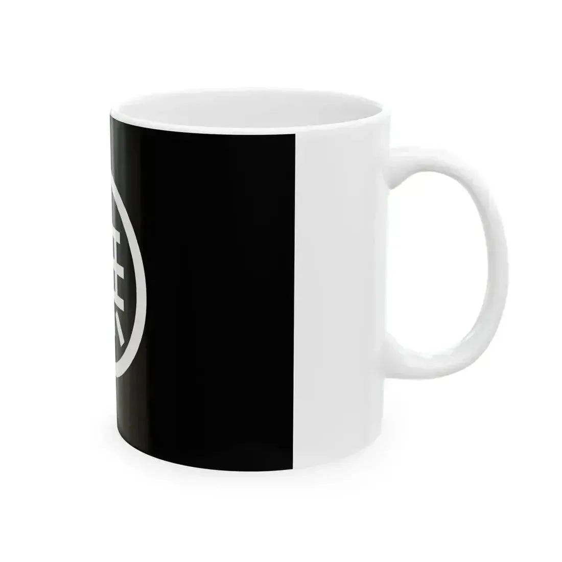 Chinese anarchist flag (China) White Coffee Mug - Go Mug Yourself