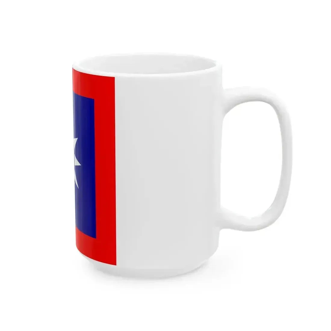 Chinese National Revolutionary Army Battalion Flag 1925 (China) White Coffee Mug - Go Mug Yourself