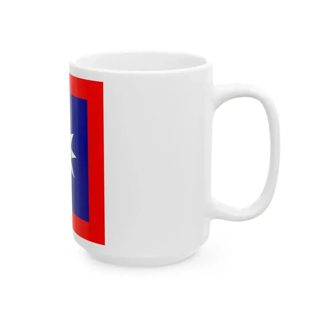 Chinese National Revolutionary Army Company Flag 1925 (China) White Coffee Mug - Go Mug Yourself