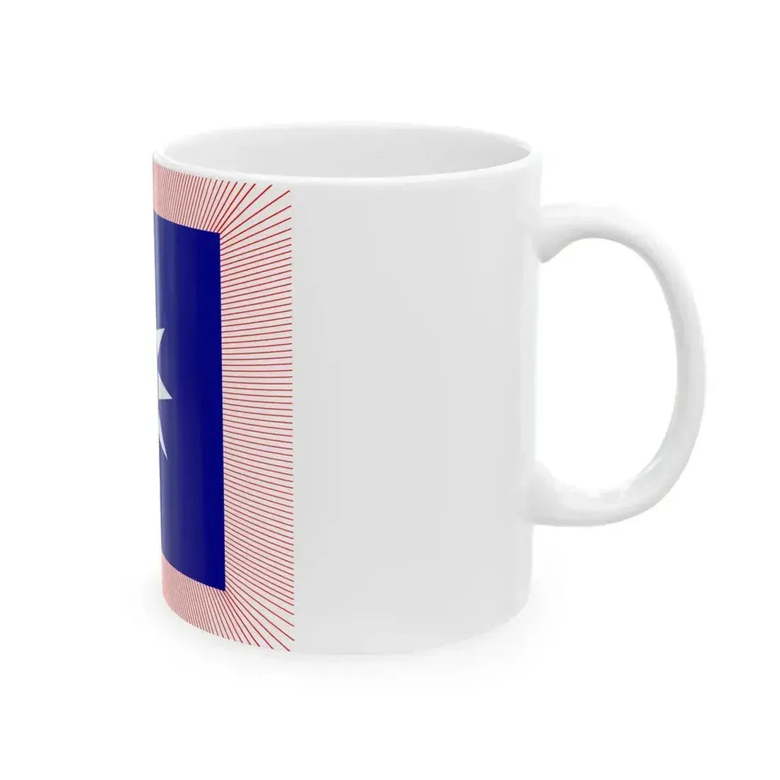 Chinese National Revolutionary Army Corps Flag 1925 (China) White Coffee Mug - Go Mug Yourself