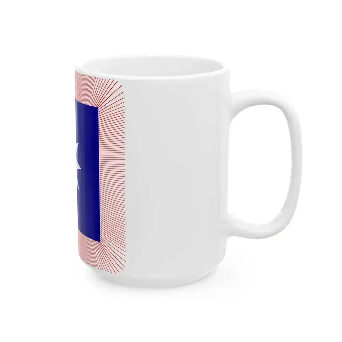 Chinese National Revolutionary Army Corps Flag 1925 (China) White Coffee Mug - Go Mug Yourself