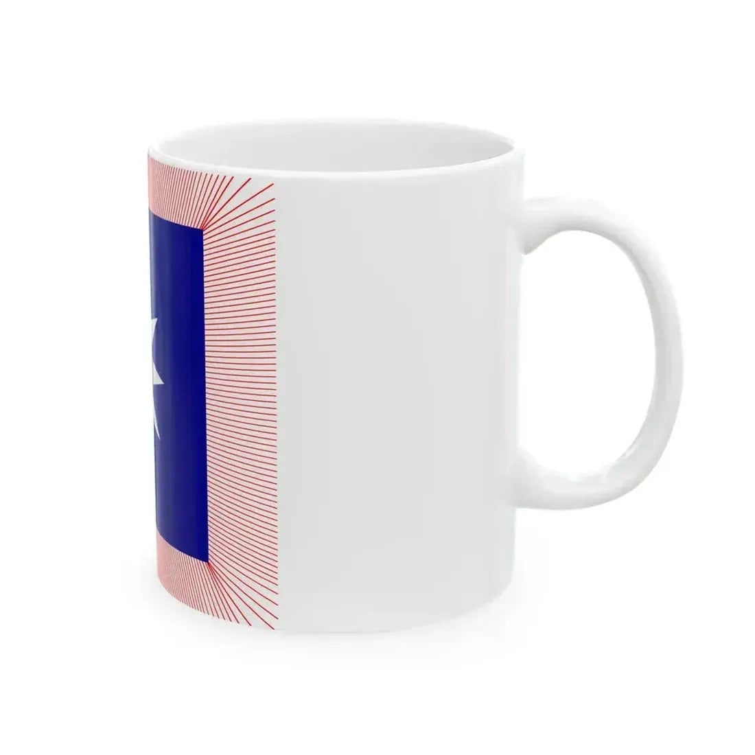 Chinese National Revolutionary Army Regiment Flag 1925 (China) White Coffee Mug - Go Mug Yourself