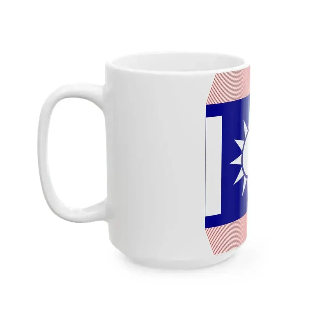 Chinese National Revolutionary Army Regiment Flag 1925 (China) White Coffee Mug - Go Mug Yourself