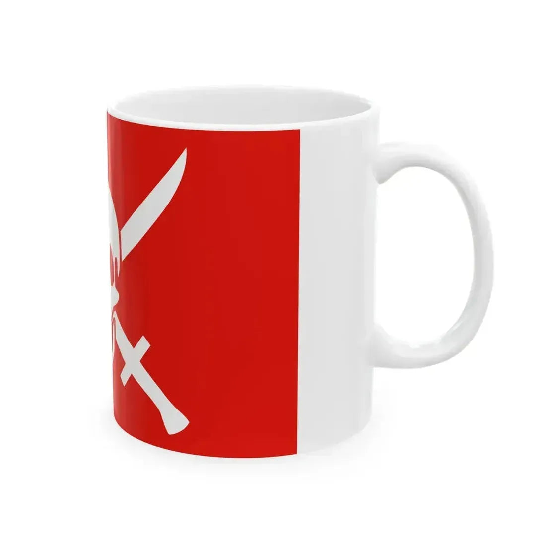 Ching Shih Jolly Roger (China) White Coffee Mug - Go Mug Yourself