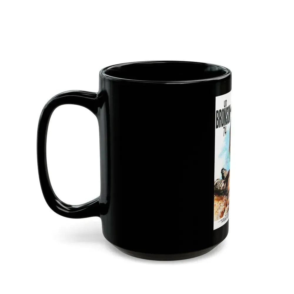 CHINO (2) 1973 Movie Poster - Black Coffee Mug - Go Mug Yourself