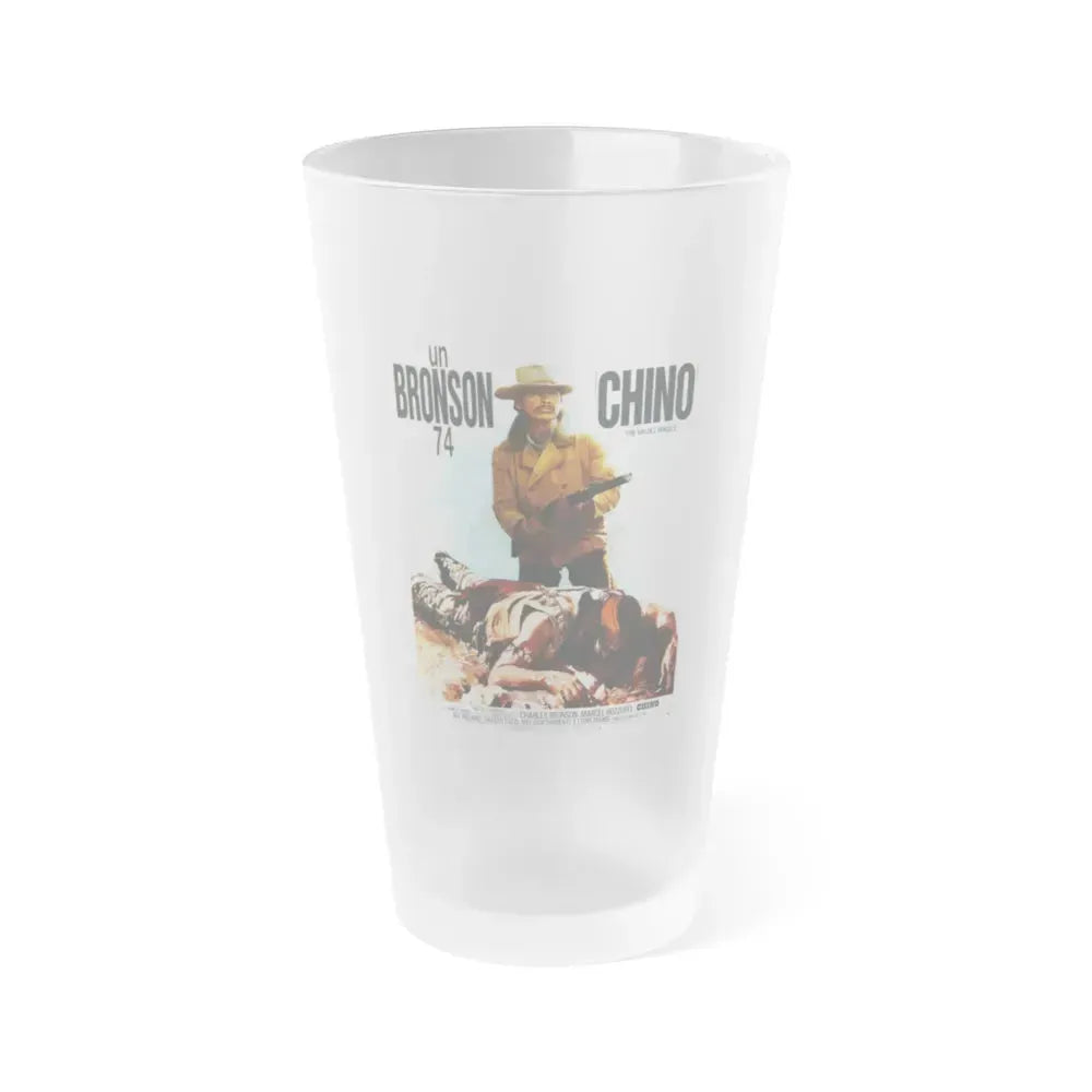 CHINO (2) 1973 Movie Poster - Frosted Pint Glass 16oz 16oz Frosted - Go Mug Yourself