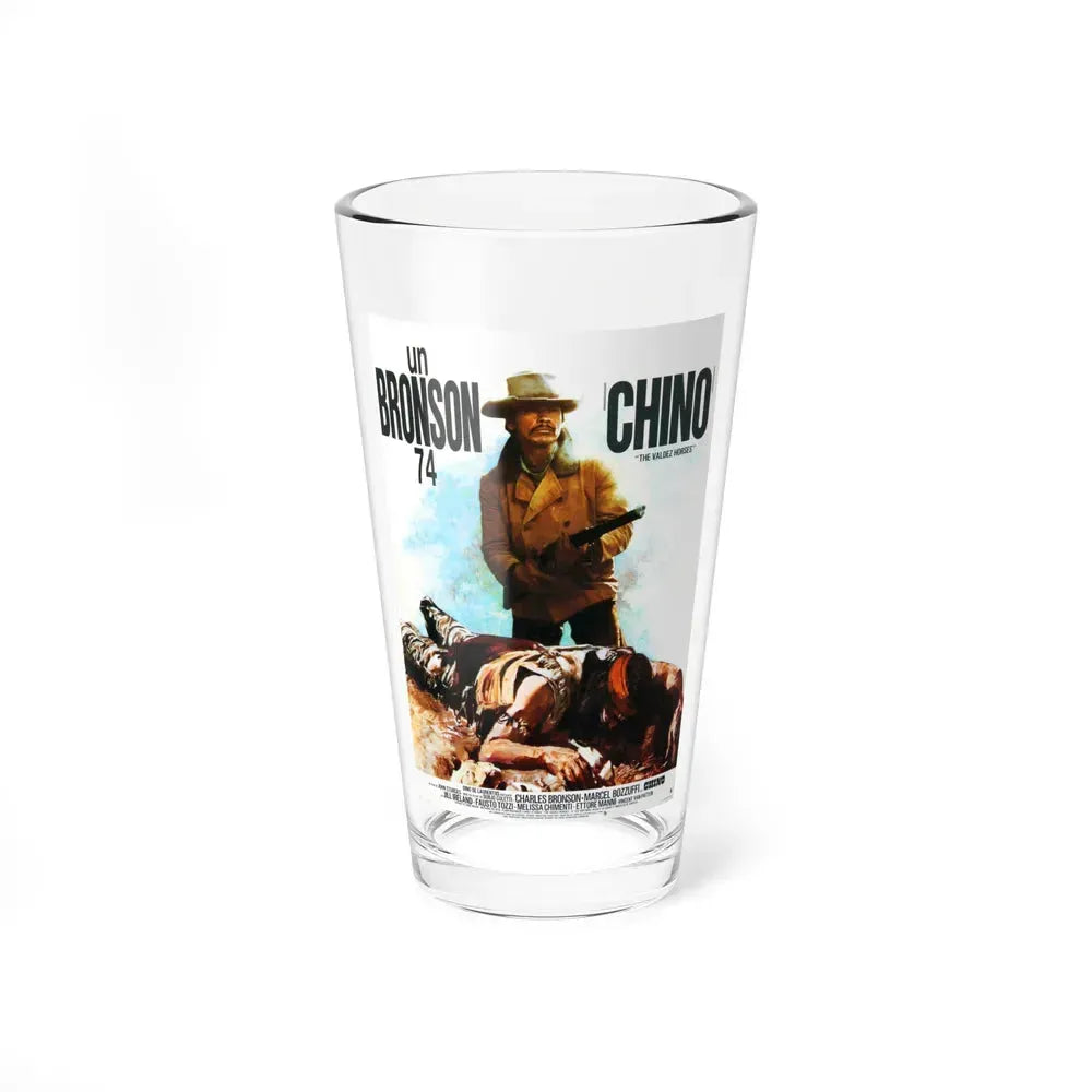 CHINO (2) 1973 Movie Poster - Pint Glass 16oz 16oz - Go Mug Yourself