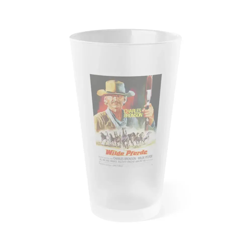 CHINO (3) 1973 Movie Poster - Frosted Pint Glass 16oz 16oz Frosted - Go Mug Yourself