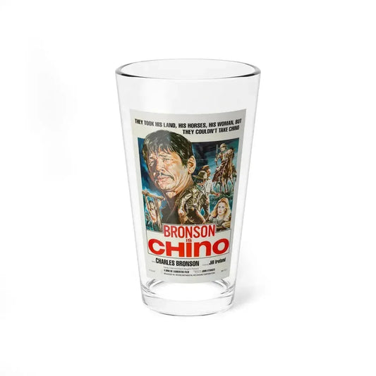 CHINO (4) 1973 Movie Poster - Pint Glass 16oz 16oz - Go Mug Yourself