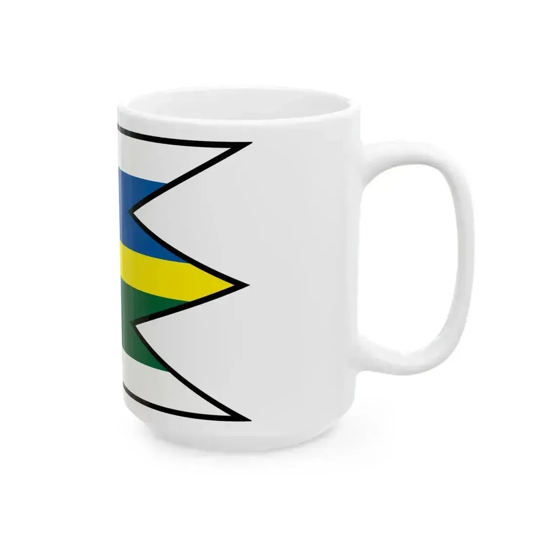 Chlmec Humenne Flag (Slovakia) White Coffee Mug - Go Mug Yourself