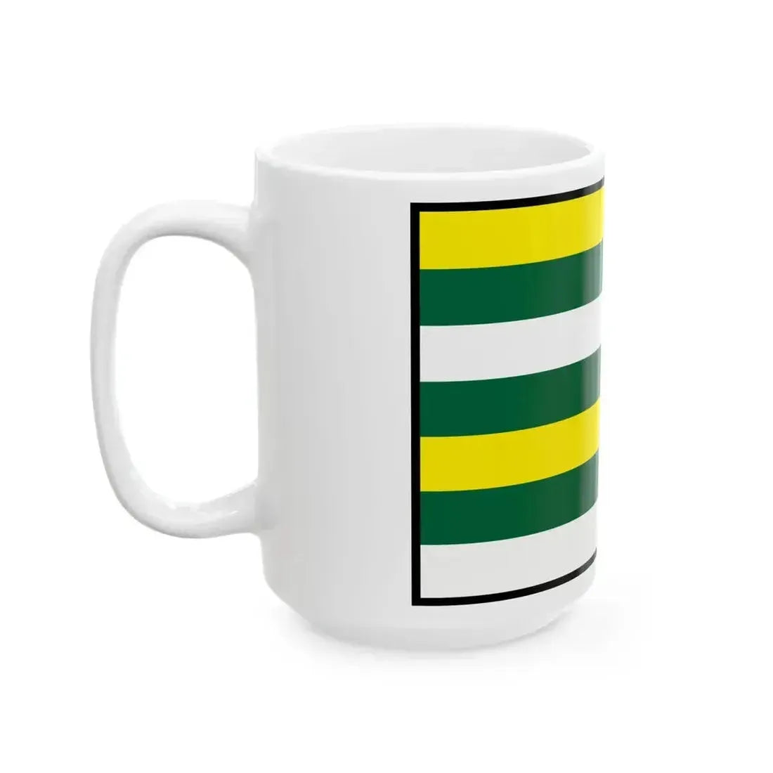 Chmelov Presov Flag (Slovakia) White Coffee Mug - Go Mug Yourself