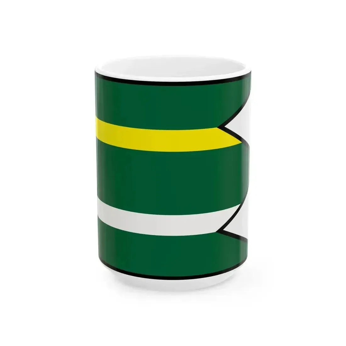 Chmelova Bardejov Flag (Slovakia) White Coffee Mug 15oz - Go Mug Yourself