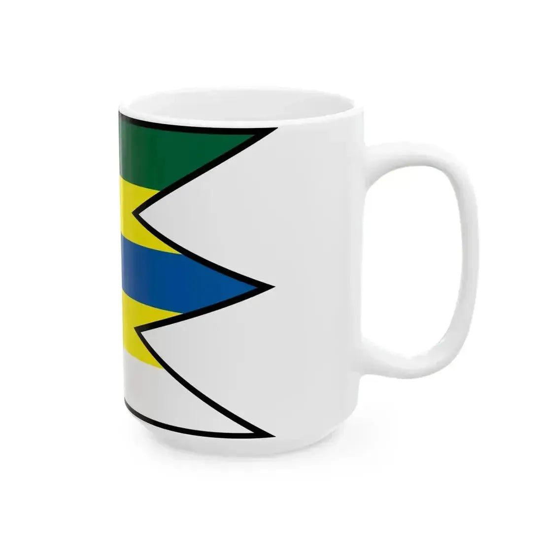 Chmelovec Presov Flag (Slovakia) White Coffee Mug - Go Mug Yourself