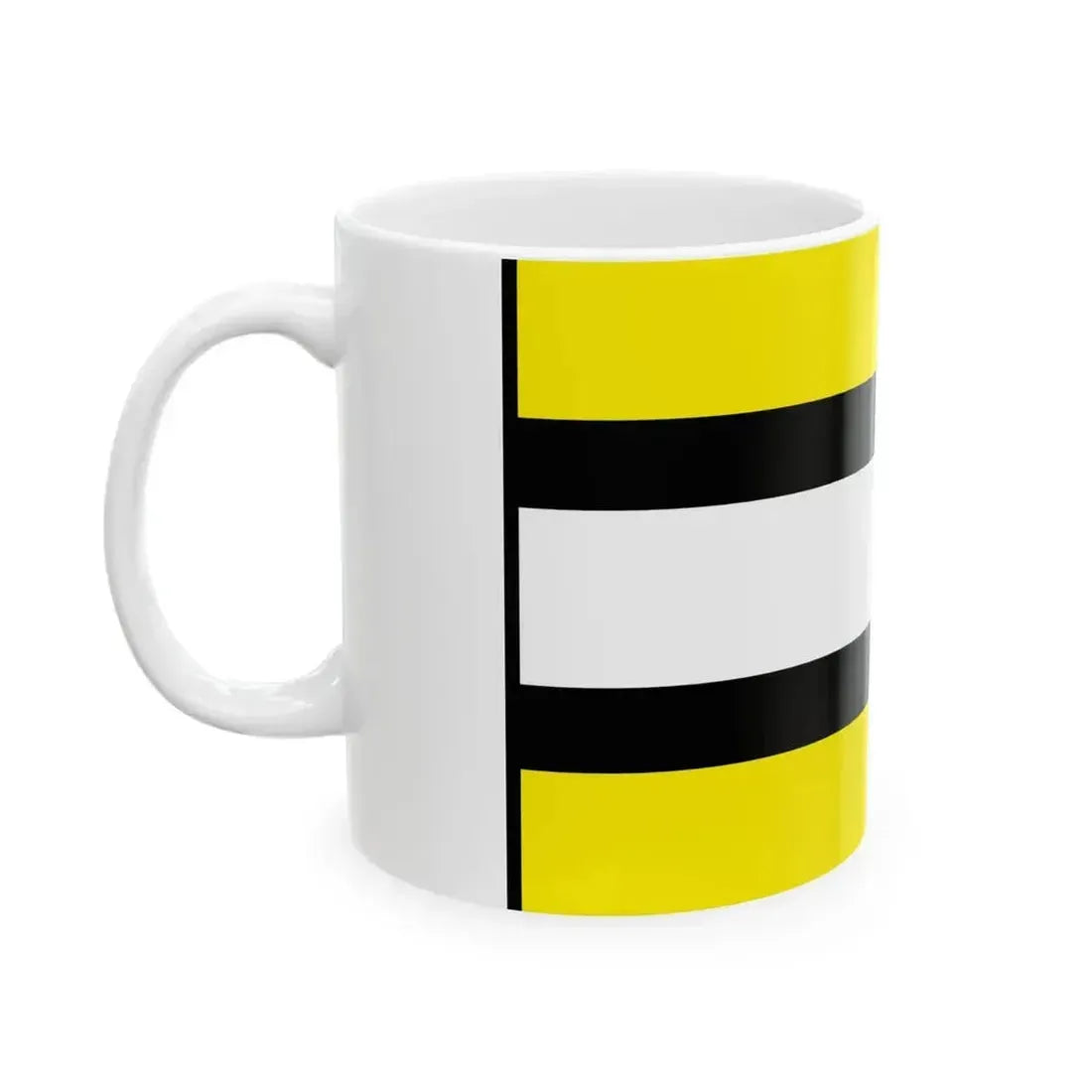 Chminany Presov Flag (Slovakia) White Coffee Mug - Go Mug Yourself