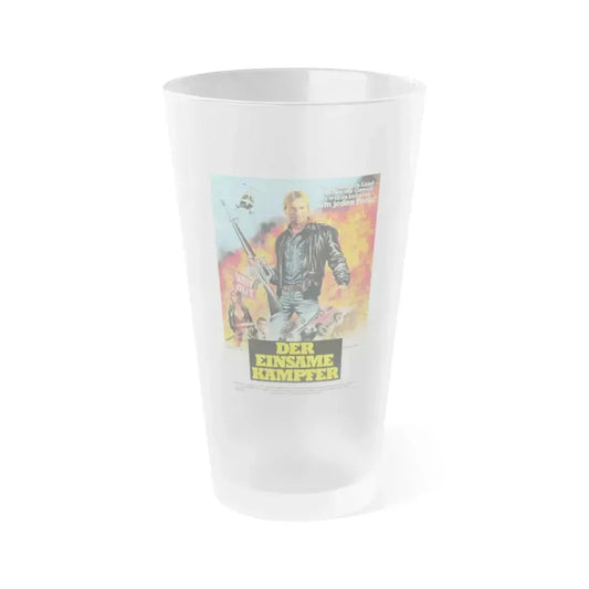 CHOKE CANYON (GERMAN) 1986 Movie Poster - Frosted Pint Glass 16oz 16oz Frosted - Go Mug Yourself