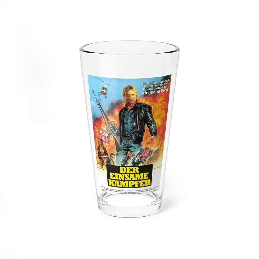 CHOKE CANYON (GERMAN) 1986 Movie Poster - Pint Glass 16oz 16oz - Go Mug Yourself