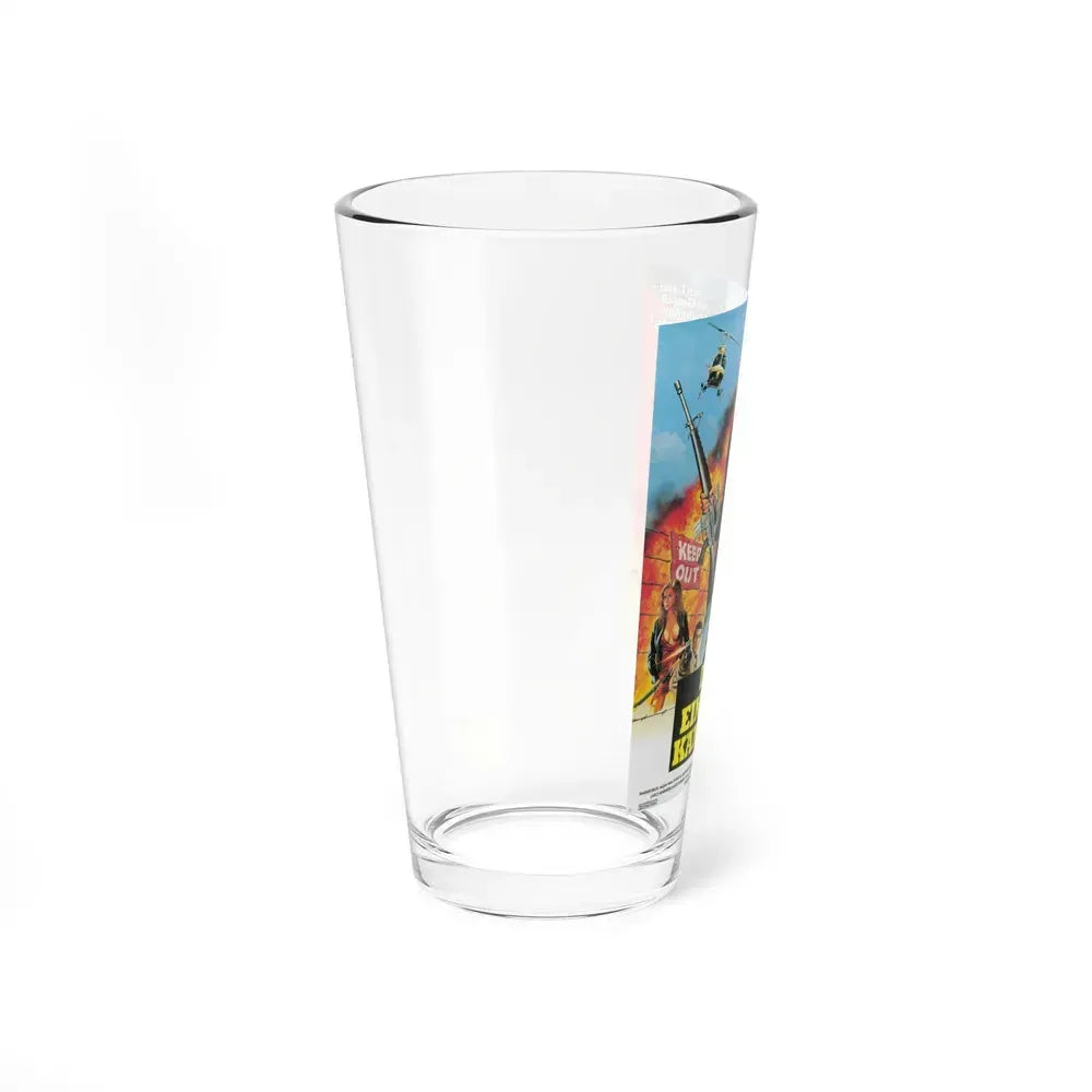 CHOKE CANYON (GERMAN) 1986 Movie Poster - Pint Glass 16oz - Go Mug Yourself