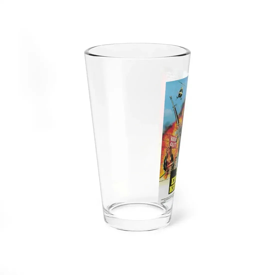 CHOKE CANYON (GERMAN) 1986 Movie Poster - Pint Glass 16oz - Go Mug Yourself