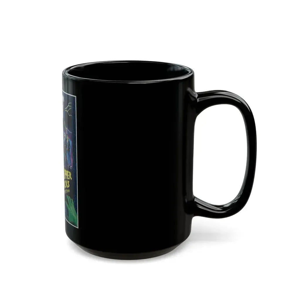 CHOPPER CHICKS IN ZOMBIETOWN 1989 Movie Poster - Black Coffee Mug - Go Mug Yourself