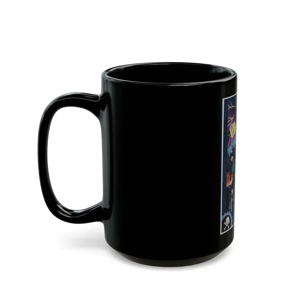 CHOPPER CHICKS IN ZOMBIETOWN 1989 Movie Poster - Black Coffee Mug - Go Mug Yourself