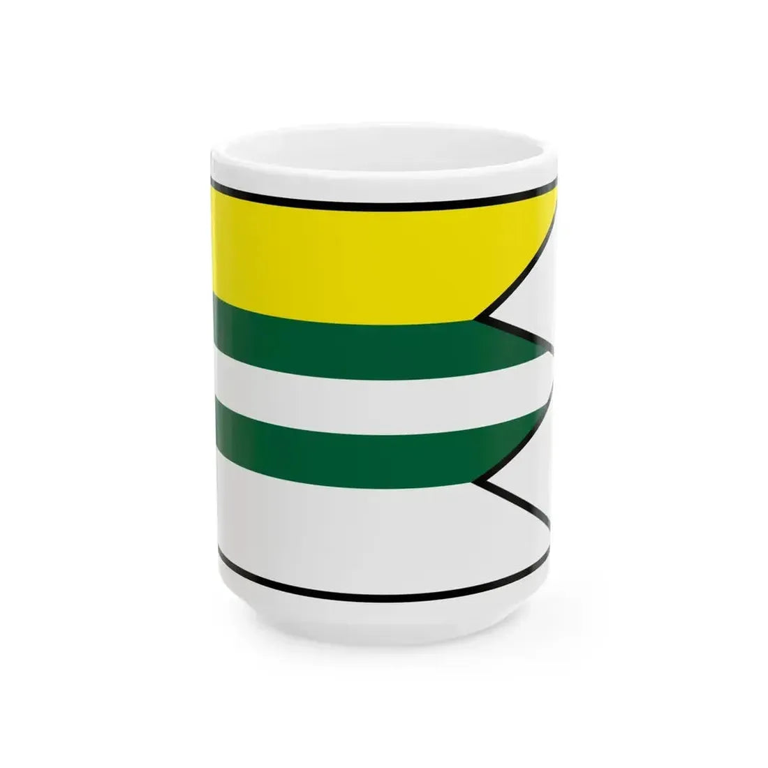 Chramec Rimavska Sobota Flag (Slovakia) White Coffee Mug 15oz - Go Mug Yourself