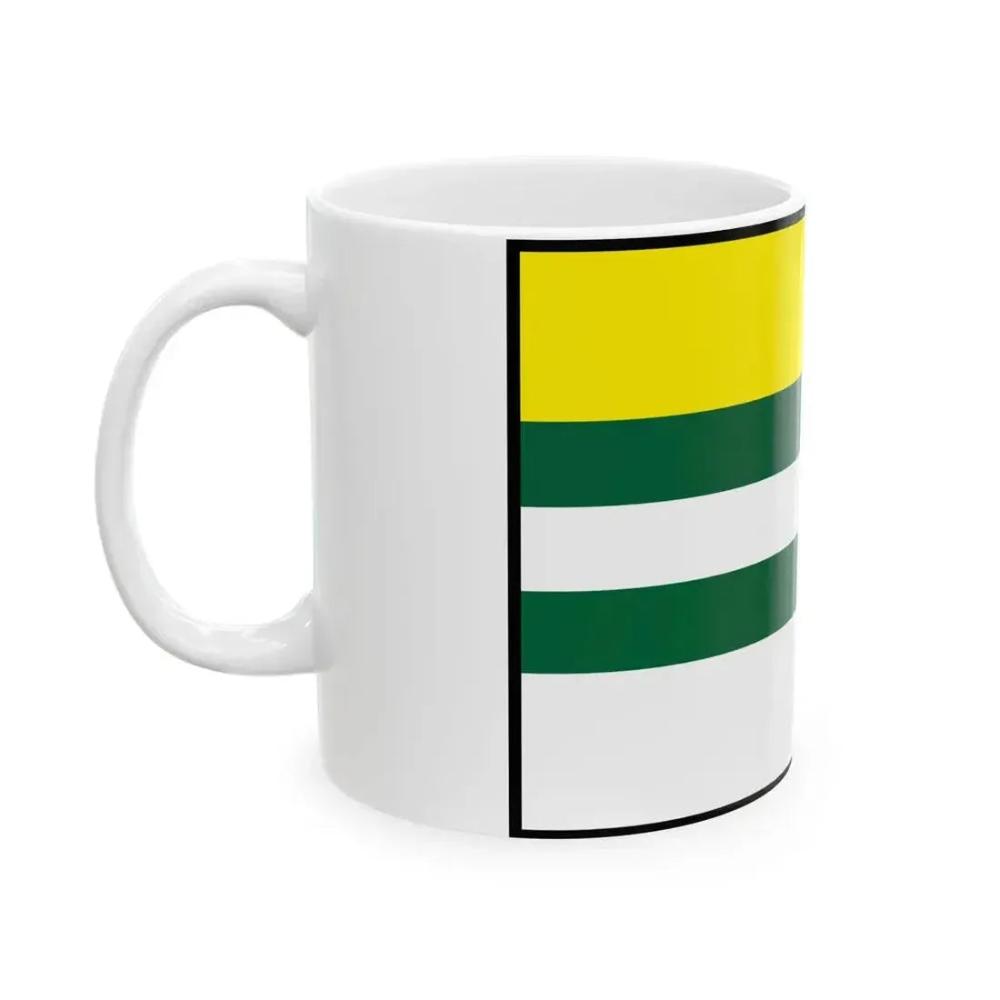Chramec Rimavska Sobota Flag (Slovakia) White Coffee Mug - Go Mug Yourself