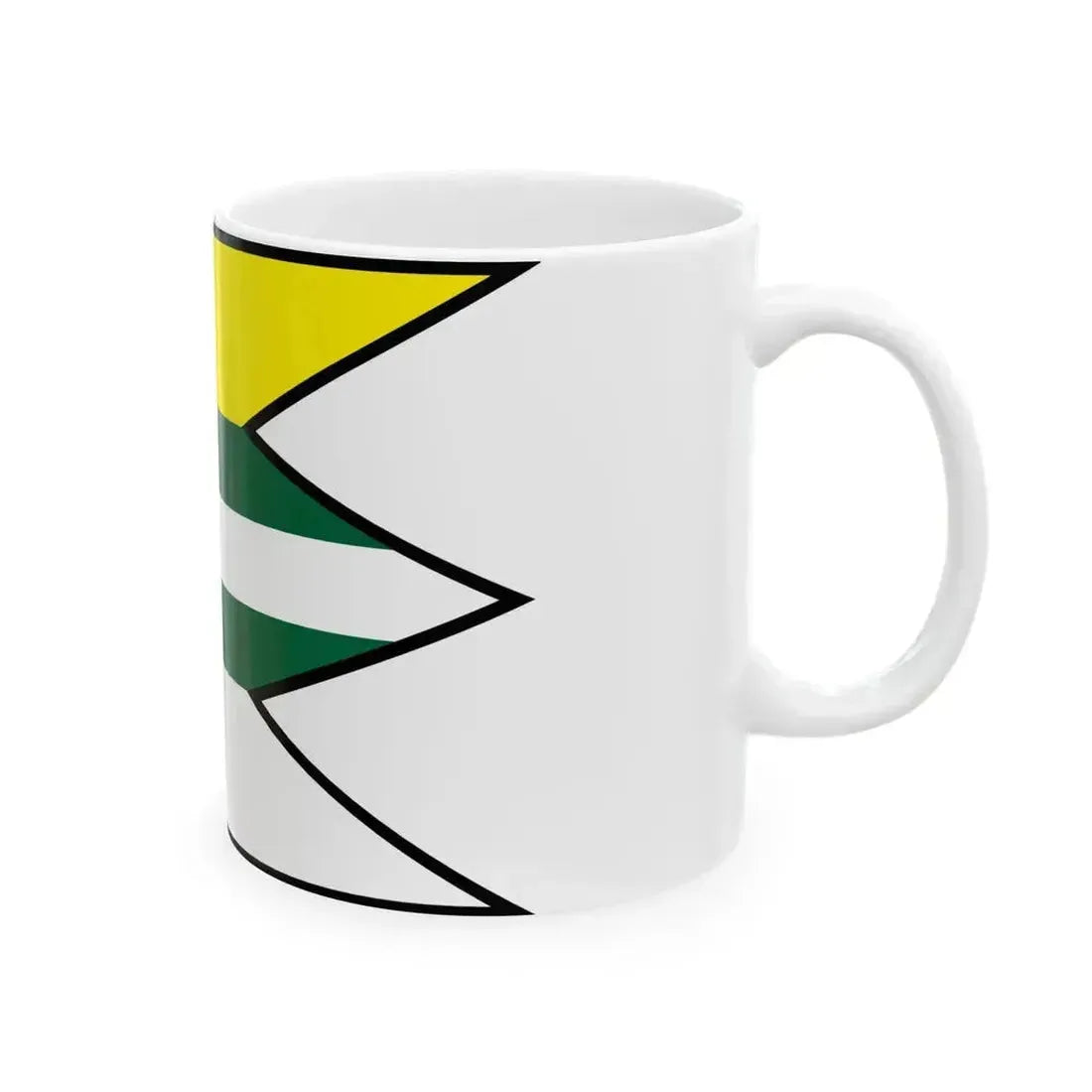 Chramec Rimavska Sobota Flag (Slovakia) White Coffee Mug - Go Mug Yourself