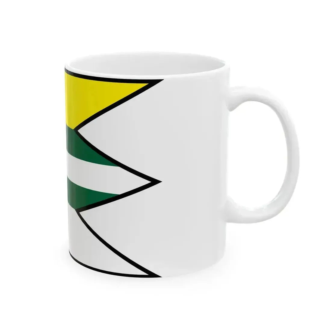 Chramec Rimavska Sobota Flag (Slovakia) White Coffee Mug - Go Mug Yourself