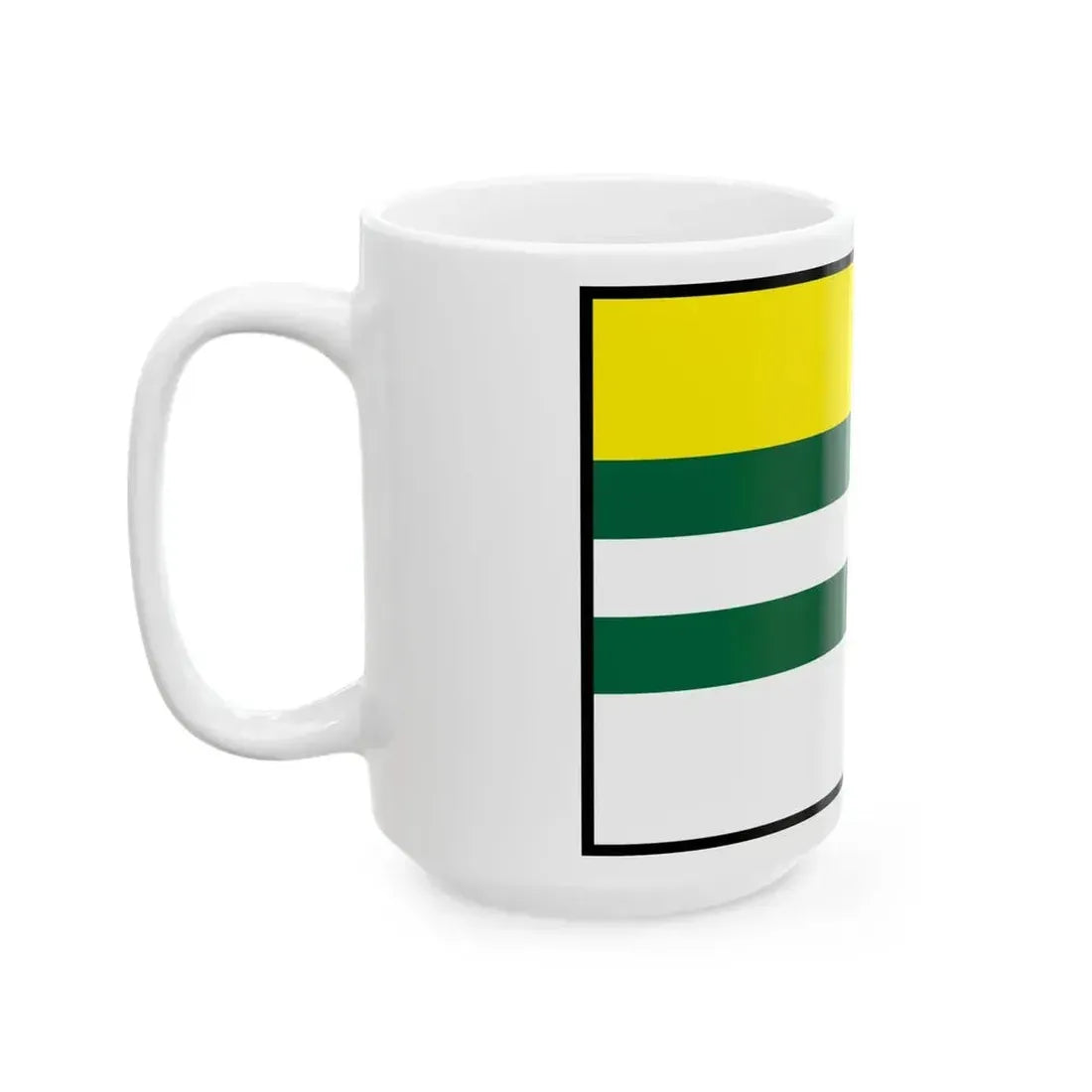 Chramec Rimavska Sobota Flag (Slovakia) White Coffee Mug - Go Mug Yourself