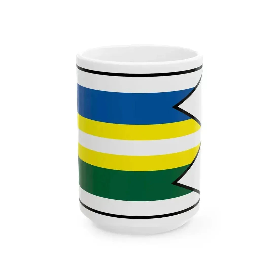 Chrastince Velky Krtis Flag (Slovakia) White Coffee Mug 15oz - Go Mug Yourself