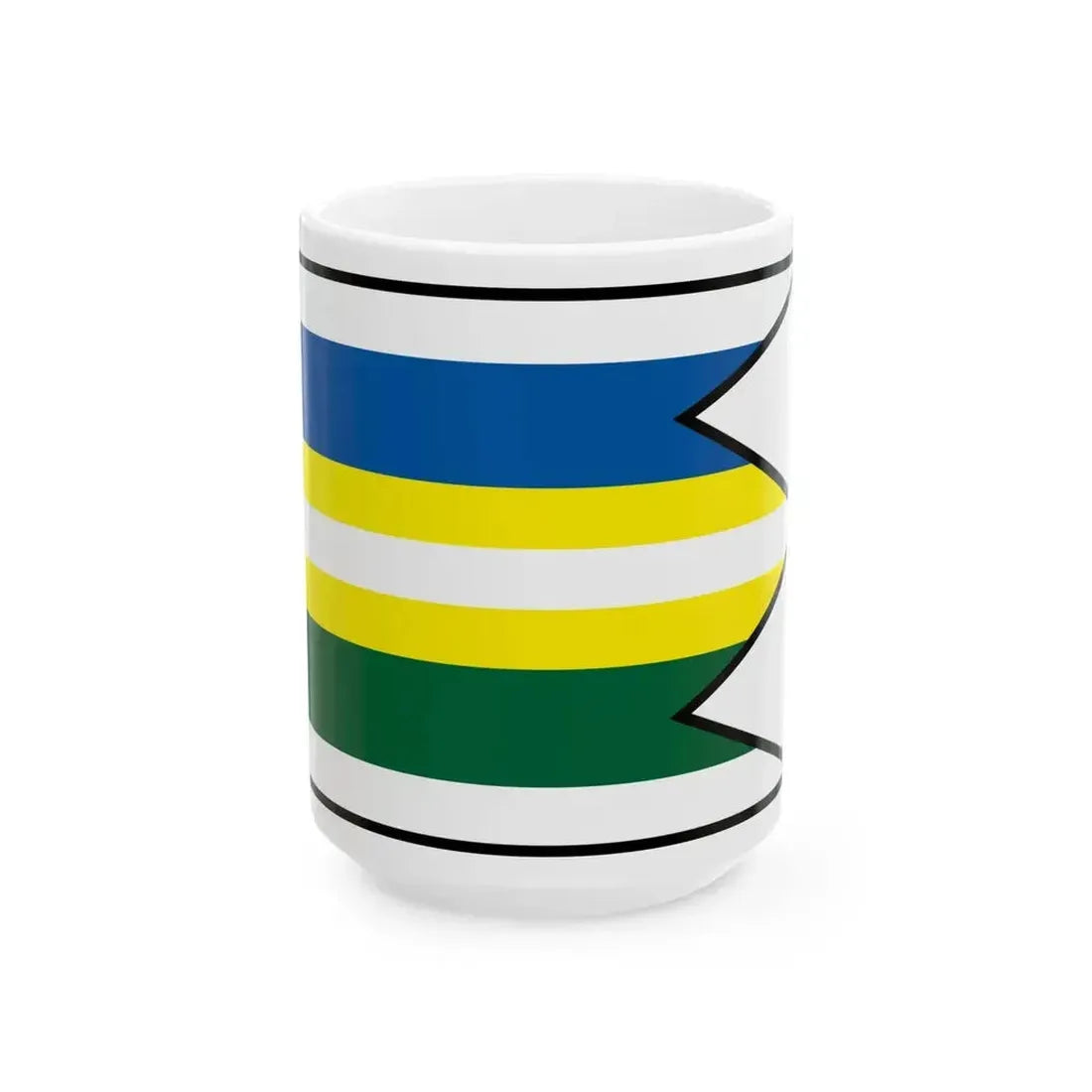 Chrastince Velky Krtis Flag (Slovakia) White Coffee Mug 15oz - Go Mug Yourself
