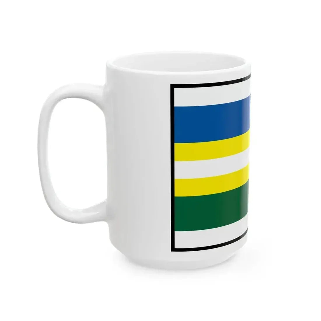 Chrastince Velky Krtis Flag (Slovakia) White Coffee Mug - Go Mug Yourself