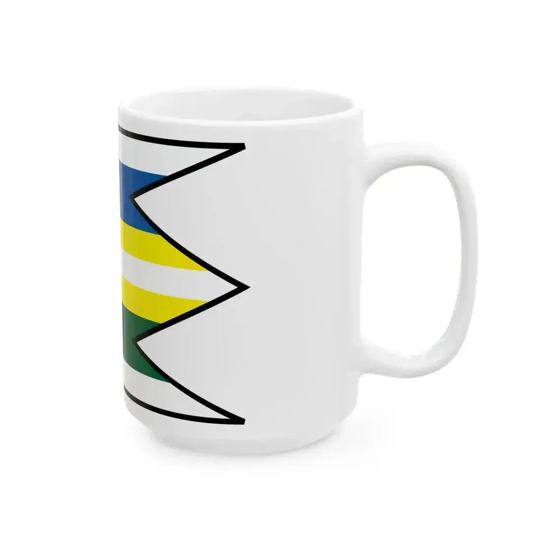Chrastince Velky Krtis Flag (Slovakia) White Coffee Mug - Go Mug Yourself
