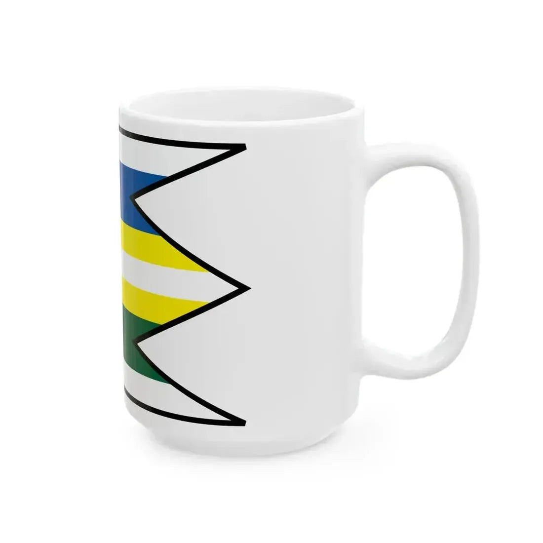 Chrastince Velky Krtis Flag (Slovakia) White Coffee Mug - Go Mug Yourself