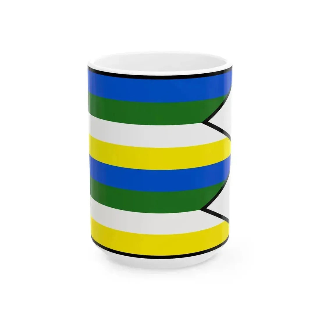 Chrastne Kosice Okolie Flag (Slovakia) White Coffee Mug 15oz - Go Mug Yourself