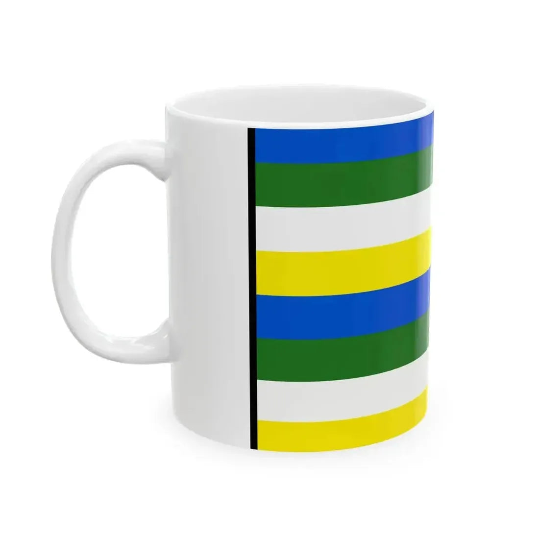 Chrastne Kosice Okolie Flag (Slovakia) White Coffee Mug - Go Mug Yourself