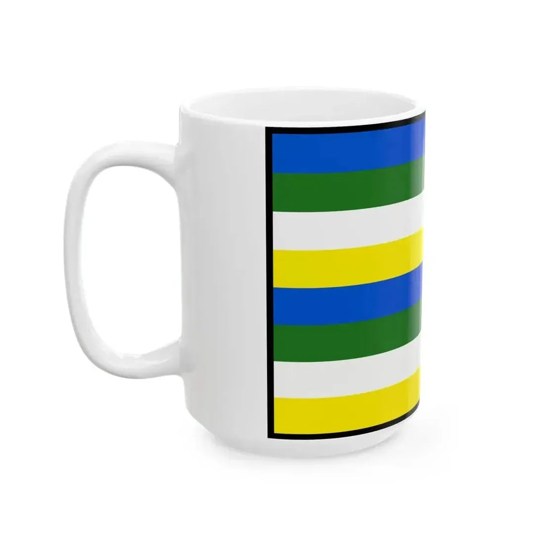 Chrastne Kosice Okolie Flag (Slovakia) White Coffee Mug - Go Mug Yourself
